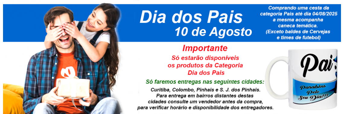 Cestas Dia dos Pais 2025