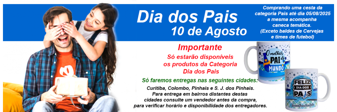 Cestas Dia dos Pais 2025