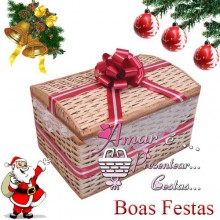 Baú Feliz Natal C/ Espumante