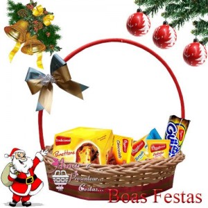 Cesta de Natal Boas Festas