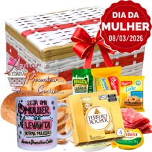Baú Especial Mulher c/ Ferrero Rocher 4 unidades