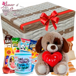 Baú Otimo Dia C/ Cachorrinho Love 25cm Baú Otimo Dia C/ Cachorrinho Love 25cm