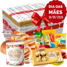 Baú Dia das Mães Especial C/ Ferrero Rocher 8 Unidades