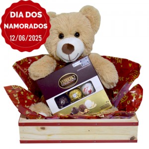 Kit Urso Teddy C/ Ferrero Collection