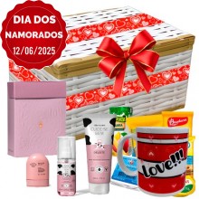 Baú Café da Manhã Especial Love C/ Kit Deleite Boticario