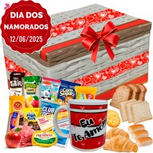 Baú de Café Romântico Ótimo Dia