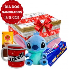 Baú Mimos Stitch Namorados
