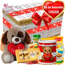 Baú Especial Ferrero Rocher e Cachorrinho love Baú Especial Ferrero Rocher e Cachorrinho love