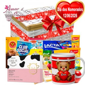 Baú Namorados Love C/ Sabonetes Deleite O Boticário Baú Namorados Love C/ Sabonetes Deleite O Boticário