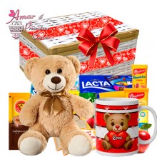 Baú Namorados C/ Urso Teddy Baú Namorados C/ Urso Teddy