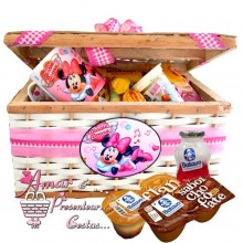 Cesta Infantil Minnie C/ Guloseimas
