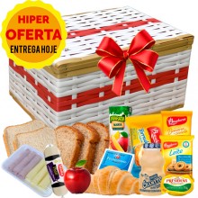 Promoção, Baú Vermelho Especial C/ Salgados e Pães