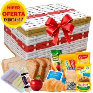 Promoção, Baú Vermelho Especial C/ Salgados e Pães