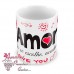 Caneca Amor Não Se Escolhe Acontece