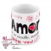 Caneca Amor Não Se Escolhe Acontece