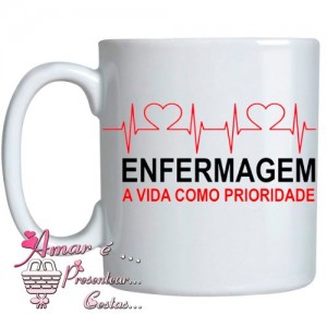 Caneca Personalizada Enfermagem