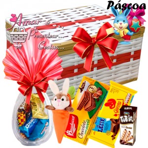 Baú Feliz Páscoa Modelo 02 Baú Feliz Páscoa Modelo 02