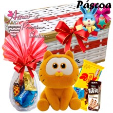 Baú Feliz Páscoa Garfild Baú Feliz Páscoa Garfild