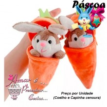 Coelho Pelucia Cenourinha Coelho Pelucia Cenourinha