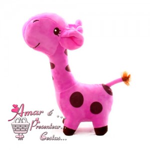 Girafinha Joy Roxa 15cm