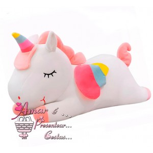 Unicórnio Branco 25cm