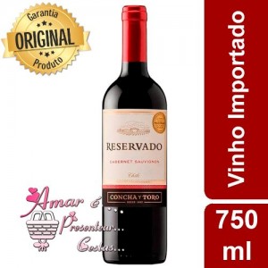 Vinho Reservado Concha y Toro - Importado Chile